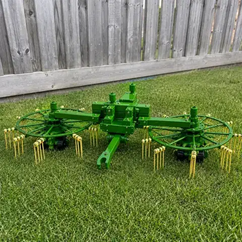 Twin Rotary Rake attachment